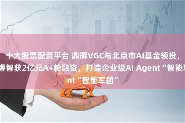 十大股票配资平台 鼎晖VGC与北京市AI基金领投，中数睿智获2亿元A+轮融资，打造企业级AI Agent“智能军团”