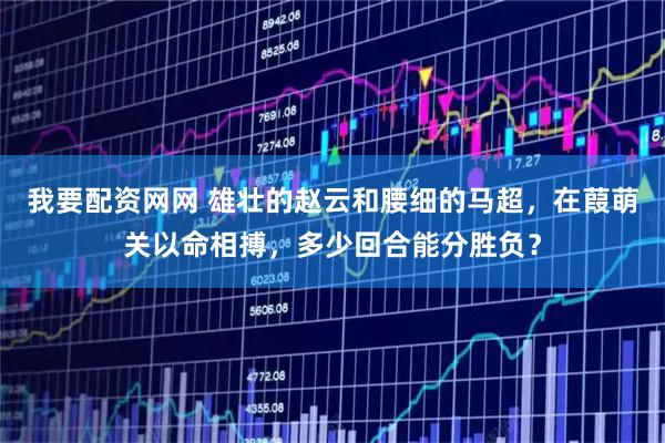 我要配资网网 雄壮的赵云和腰细的马超，在葭萌关以命相搏，多少回合能分胜负？